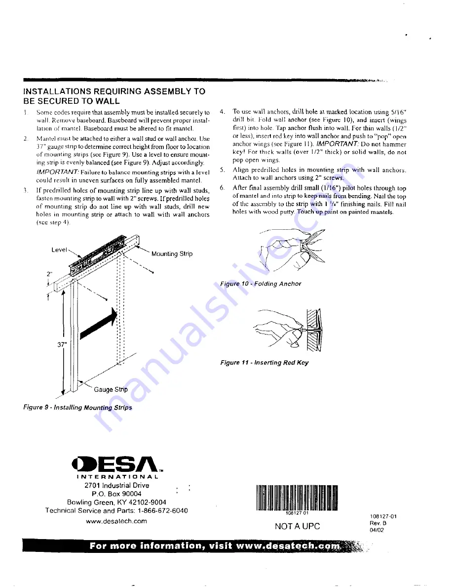 Desa GMC60F Assembly Instructions Manual Download Page 4