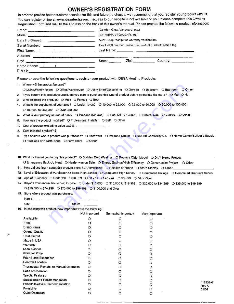 Desa GMC60F Assembly Instructions Manual Download Page 47