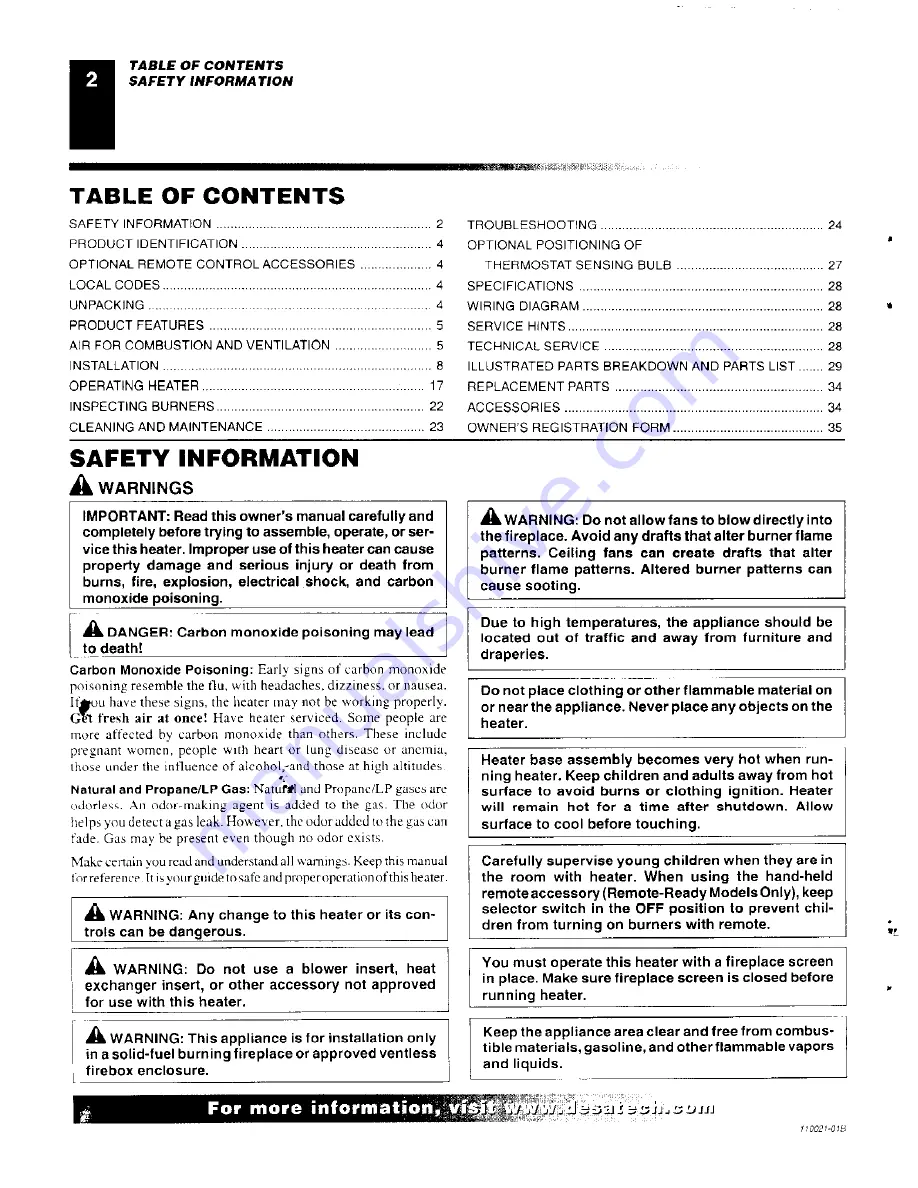 Desa GMC60F Assembly Instructions Manual Download Page 89