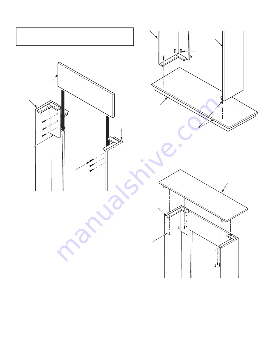 Desa Mantel and Base W26RO Assembly And Installation Instructions Download Page 2