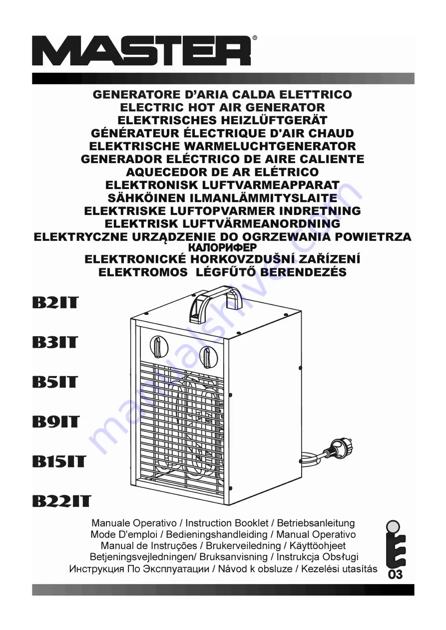 Desa Master B15IT Скачать руководство пользователя страница 1