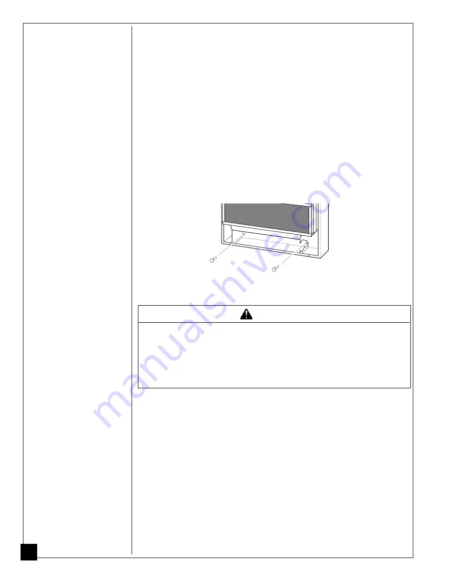 Desa RFN28TB Owner'S Operation And Installation Manual Download Page 16