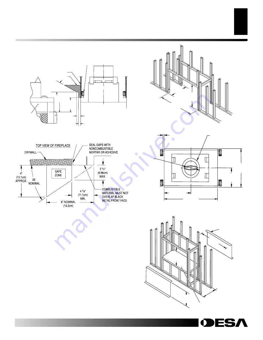 Desa THE SAVANNAH V3610ST Installation And Operating Instructions Manual Download Page 5