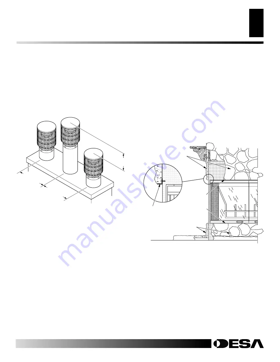 Desa THE SAVANNAH V3610ST Installation And Operating Instructions Manual Download Page 13