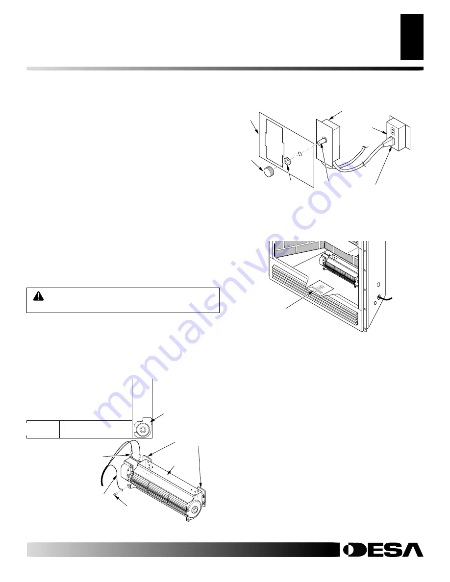 Desa VV42ENA1 Series Owner'S Operation And Installation Manual Download Page 17