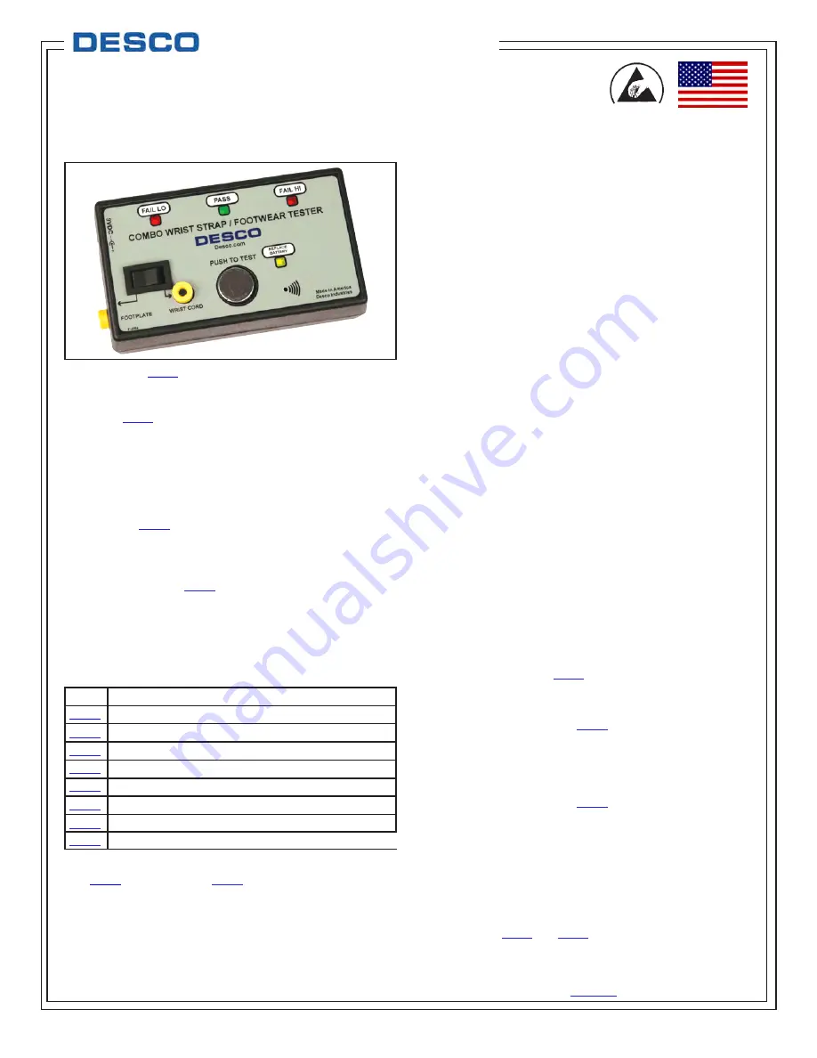 Desco 19250 Technical Bulletin Download Page 1