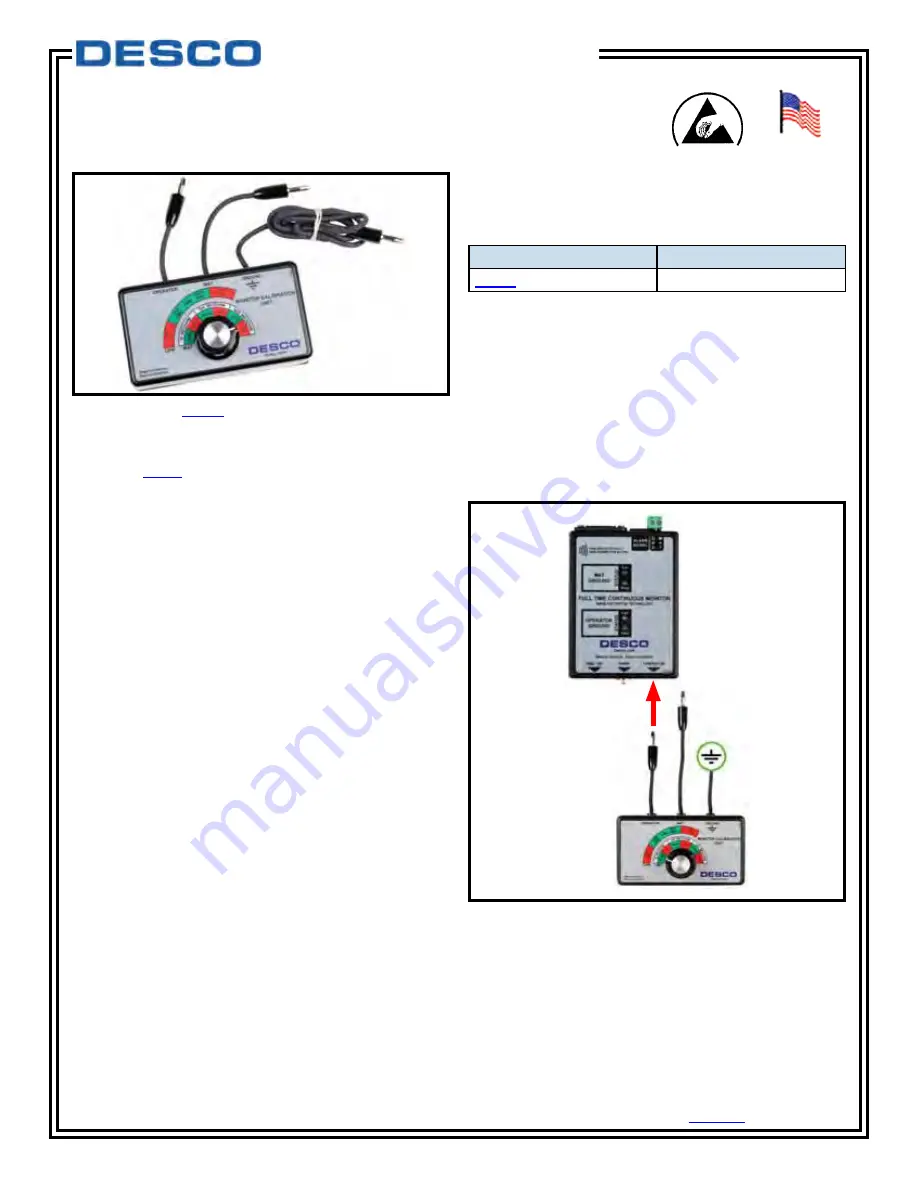 Desco TB-2082 Operation Instructions Manual Download Page 1