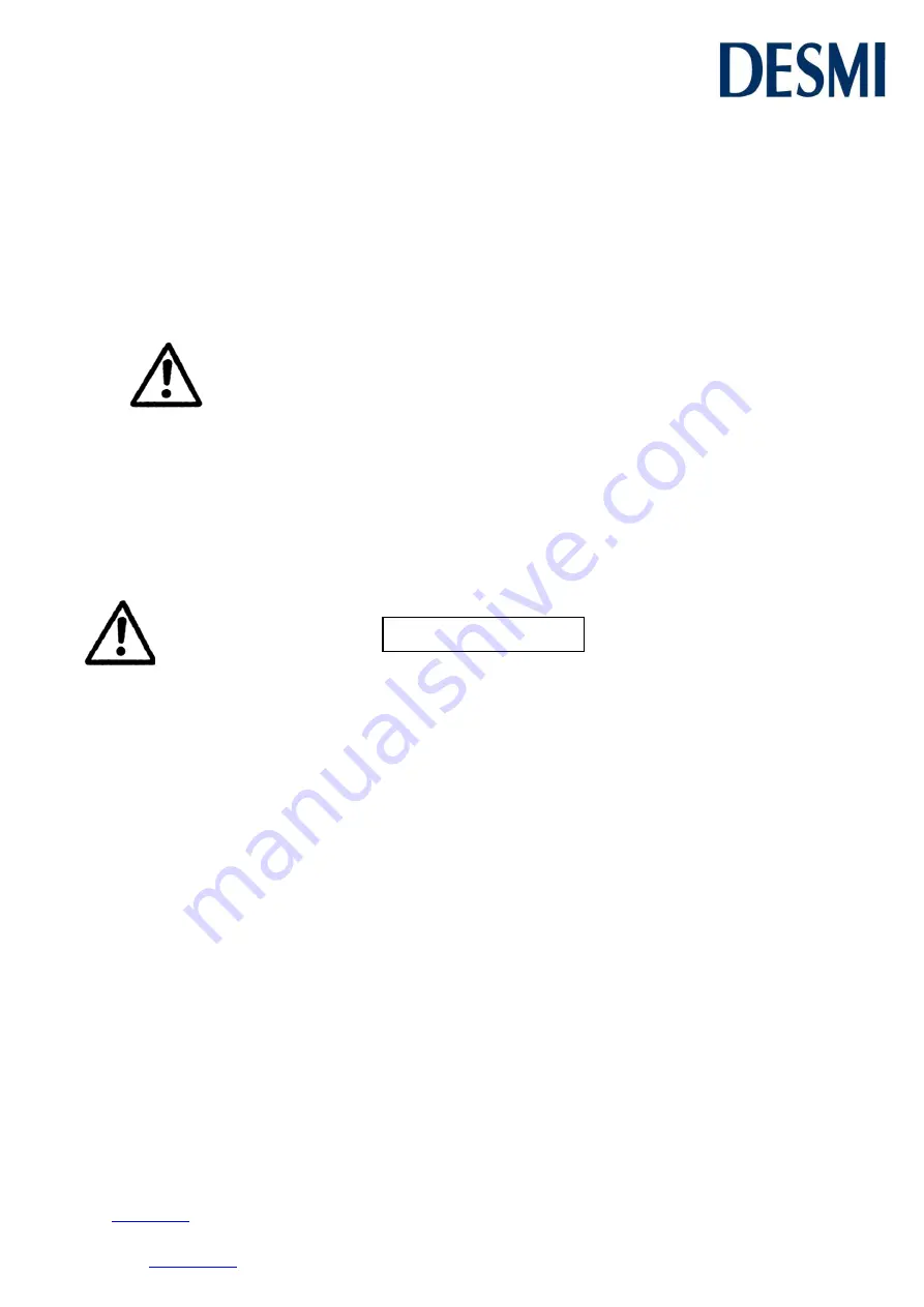 Desmi ESLH/-17 Operation And Maintenance Instructions Download Page 12