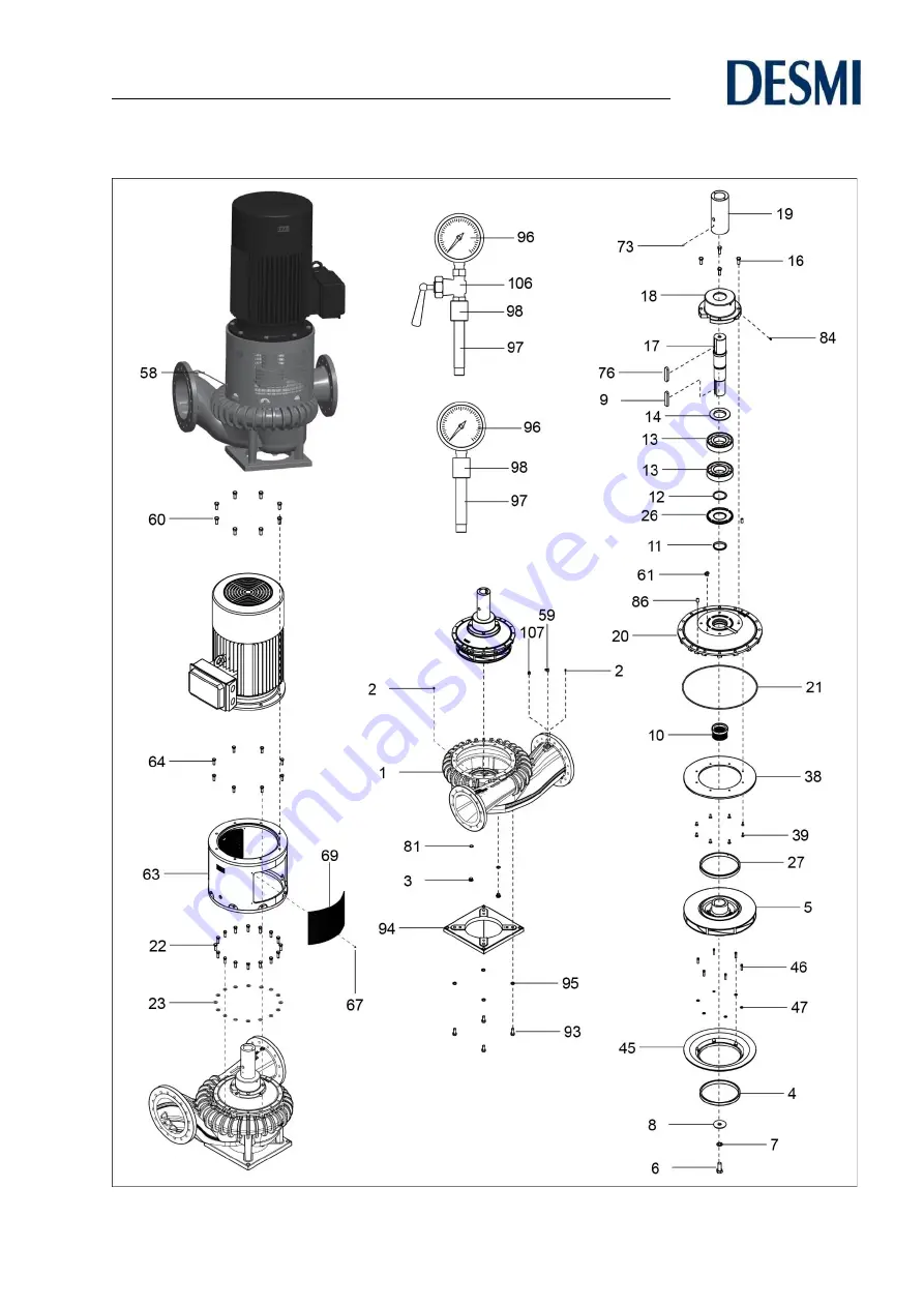 Desmi NSL 100-215 Operation And Maintenance Instruction Download Page 131