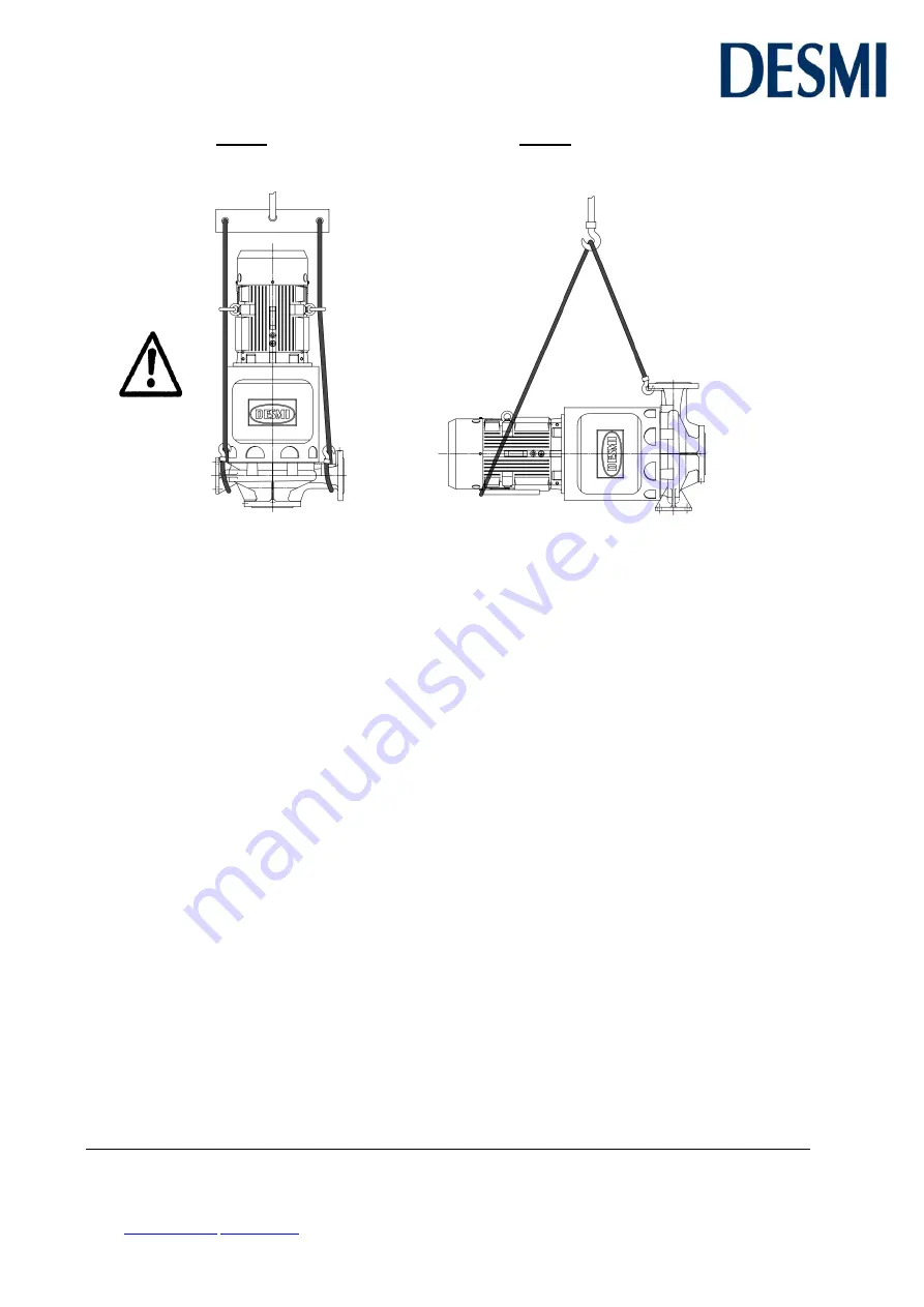 Desmi NSLH Compact Spacer Operation And Maintenance Instructions Download Page 8