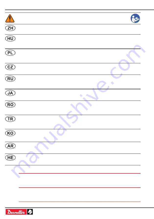 Desoutter 6151705220 Original Instructions Manual Download Page 2