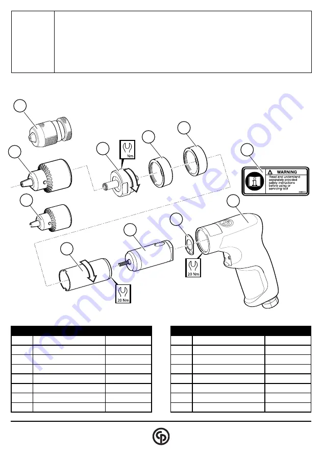 Desoutter DR350-P Series Manual Download Page 3