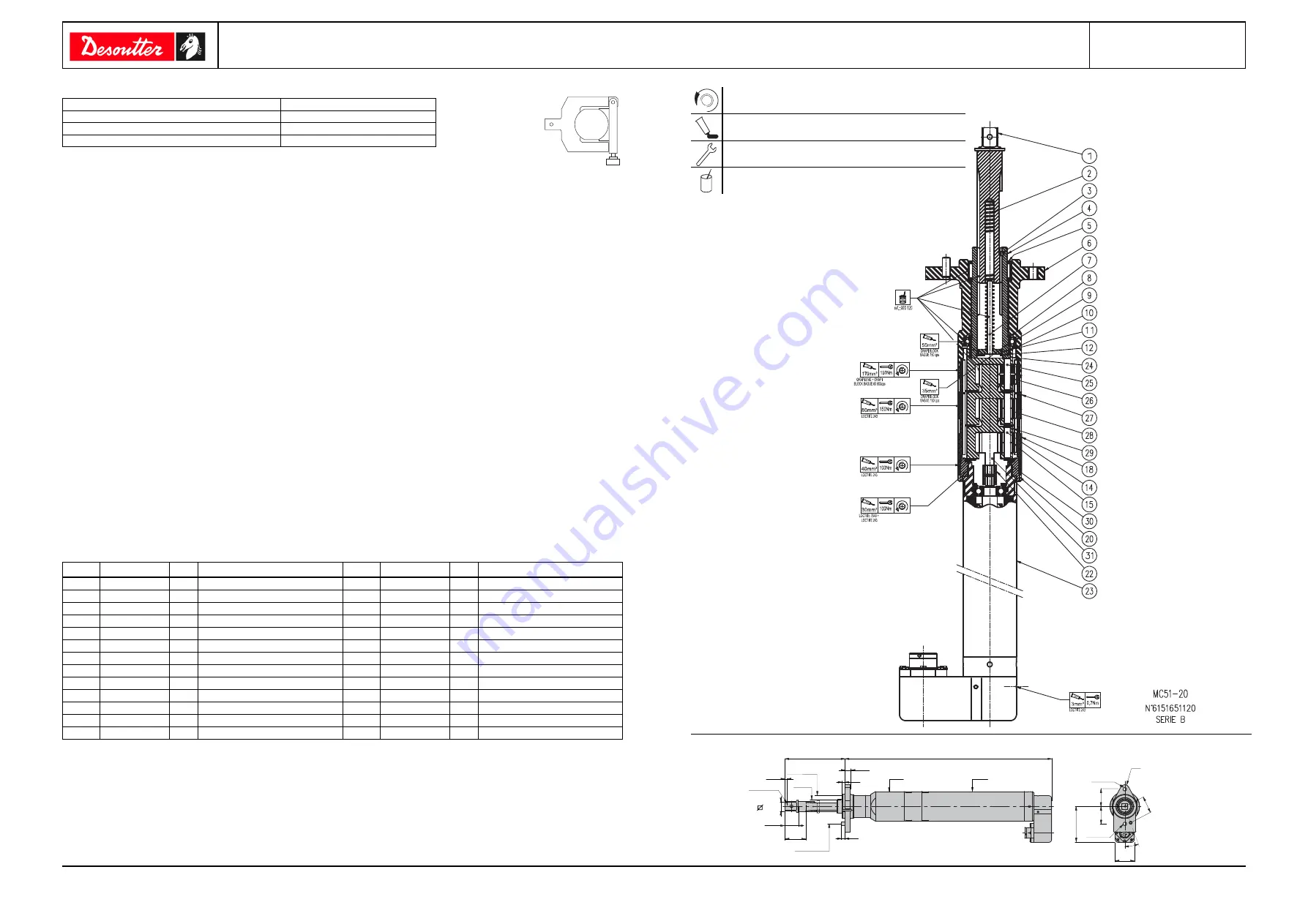 Desoutter MC51-20 Technical Manual Download Page 8