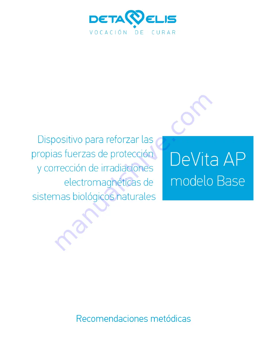 Deta-Elis DeVita-AP User Manual Download Page 23