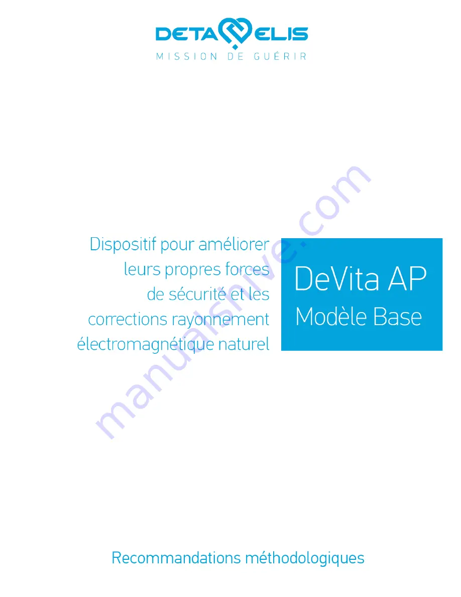 Deta-Elis DeVita-AP User Manual Download Page 43