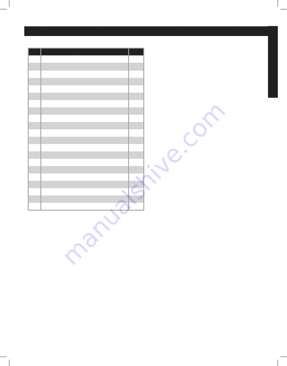 DETAIL K2 HCC502A Owner'S Manual Download Page 7