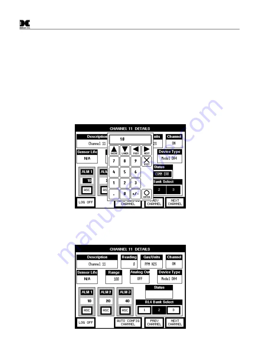 Detcon MCX-32-N1P Operator'S Installation And Instruction Manual Download Page 40