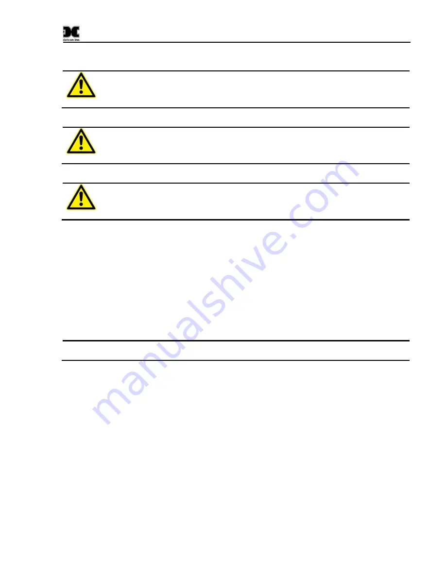 Detcon SmartWireless CXT Operator'S Installation And Instruction Manual Download Page 11