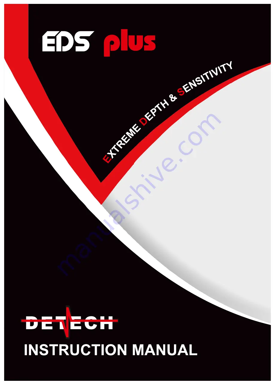 Detech EDS plus II Instruction Manual Download Page 1