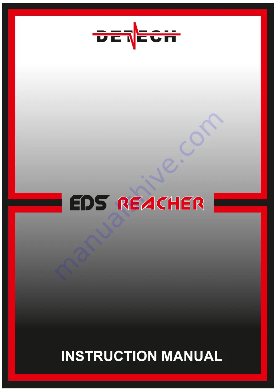 Detech EDS REACHER Instruction Manual Download Page 1