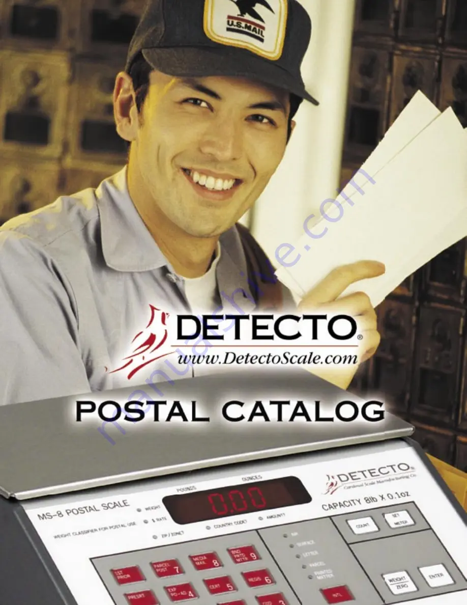 Detecto AS-330D Brochure & Specs Download Page 1