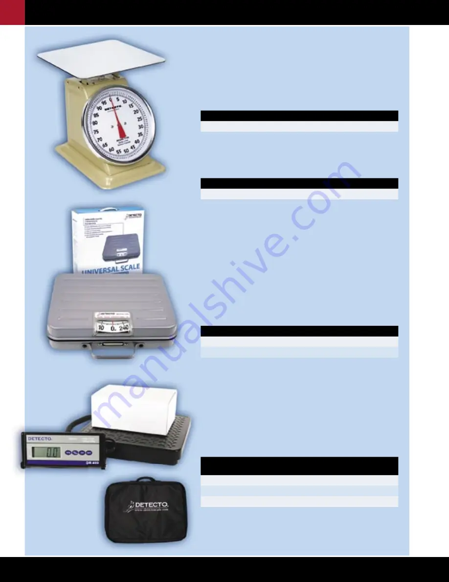 Detecto AS-330D Brochure & Specs Download Page 6