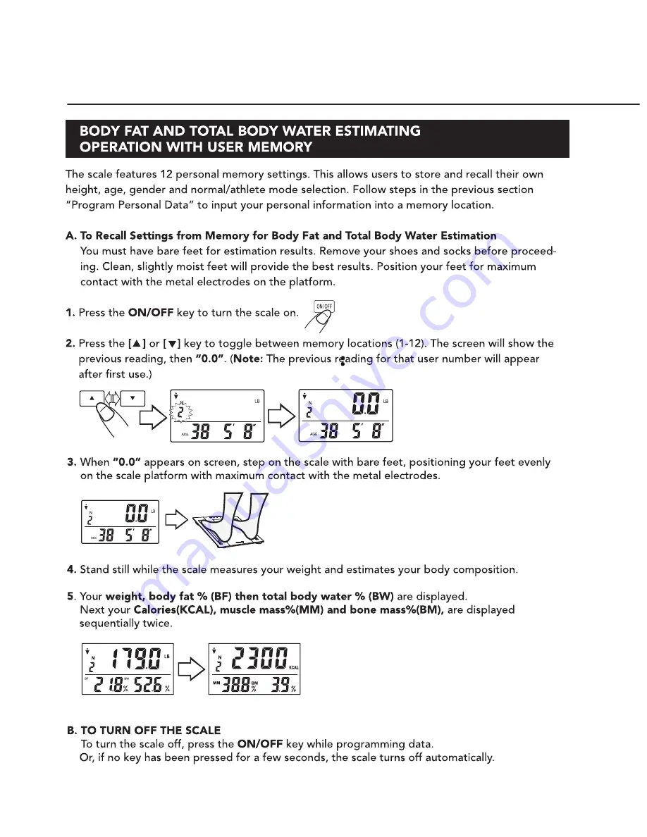 Detecto d219 User Manual Download Page 9