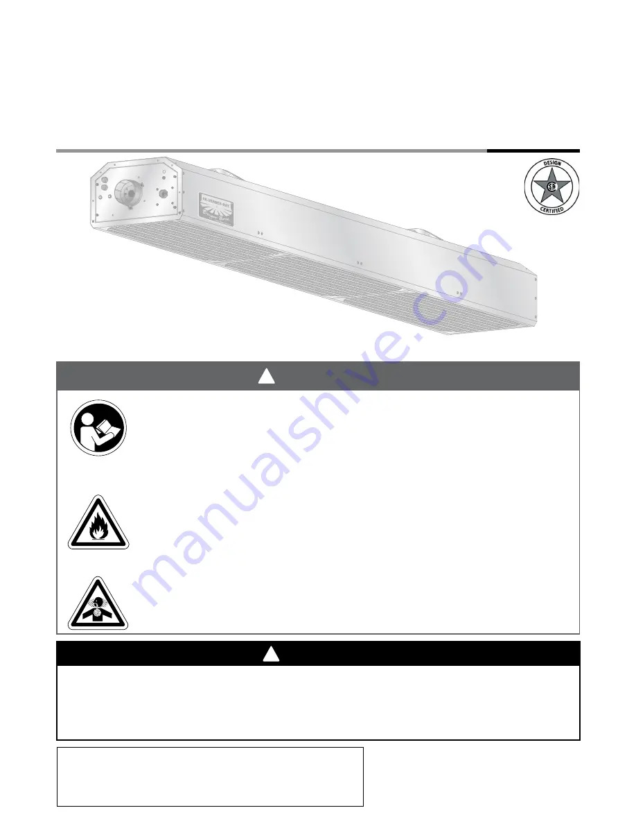 Detroit Radiant Products DST-60N Installation Manual Download Page 1