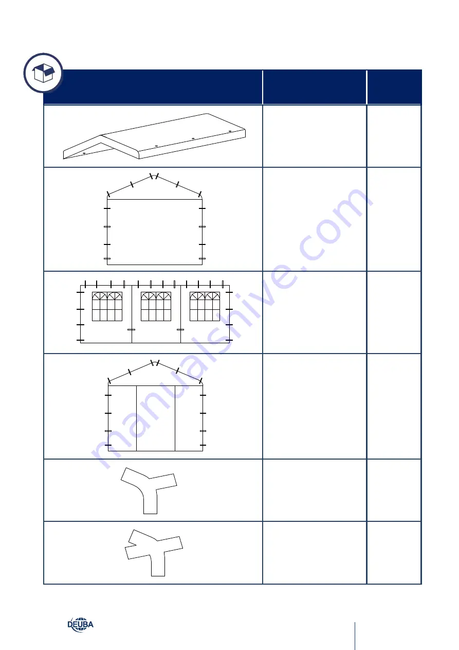 Deuba 102606 Assembly Instruction Manual Download Page 9