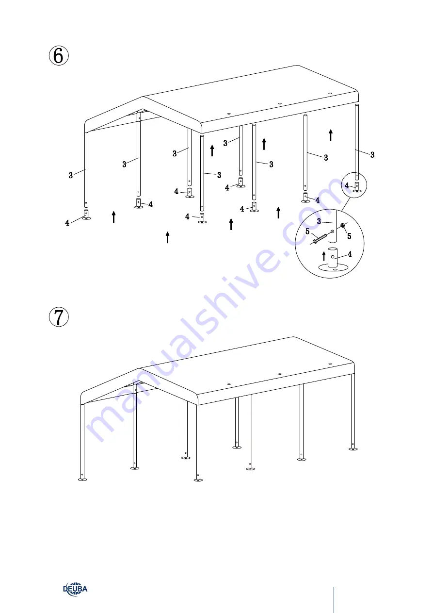 Deuba 102606 Assembly Instruction Manual Download Page 12