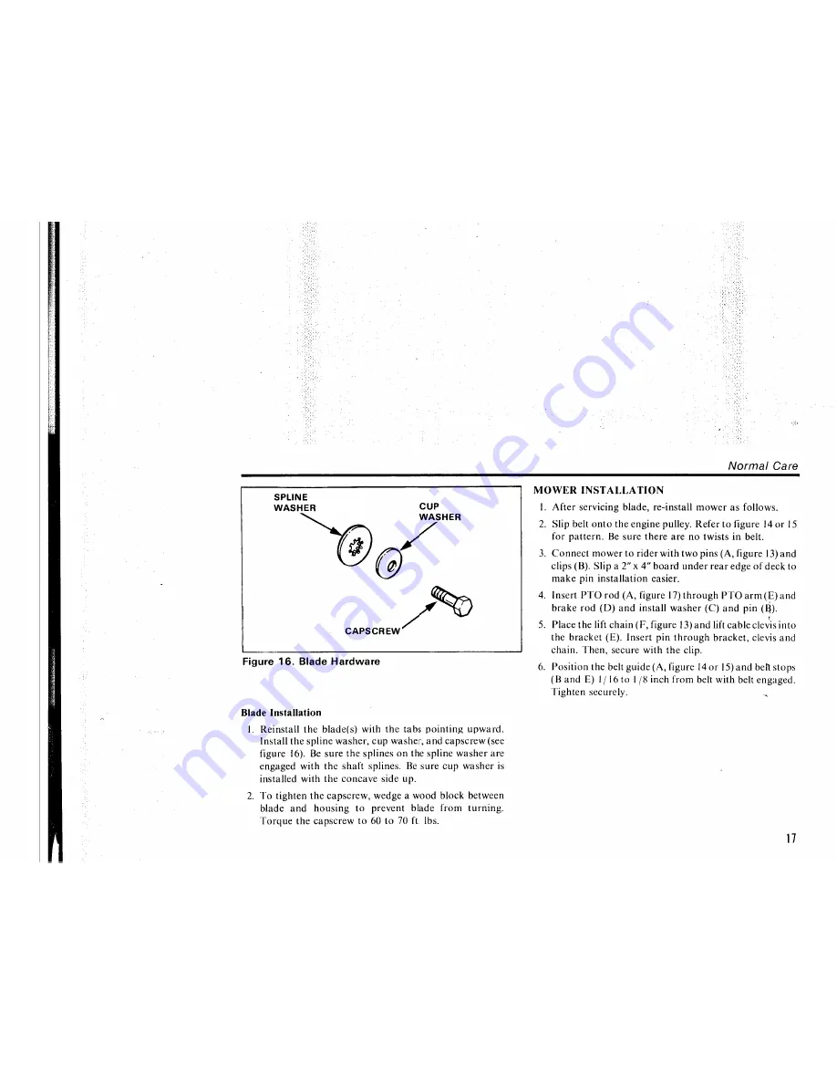 Deutz-Allis 1691333 Operator'S Manual Download Page 23