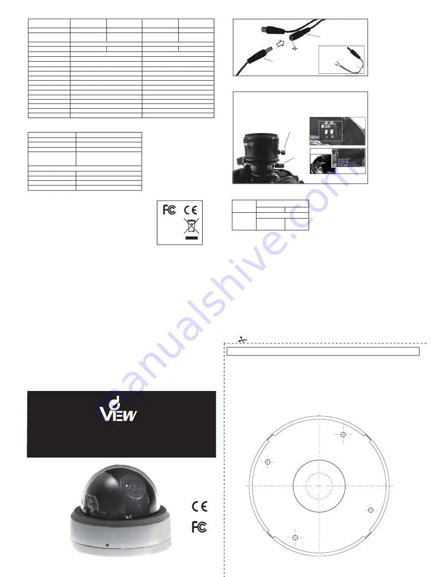 DeView MD3CN12M Quick Installation Manual Download Page 1