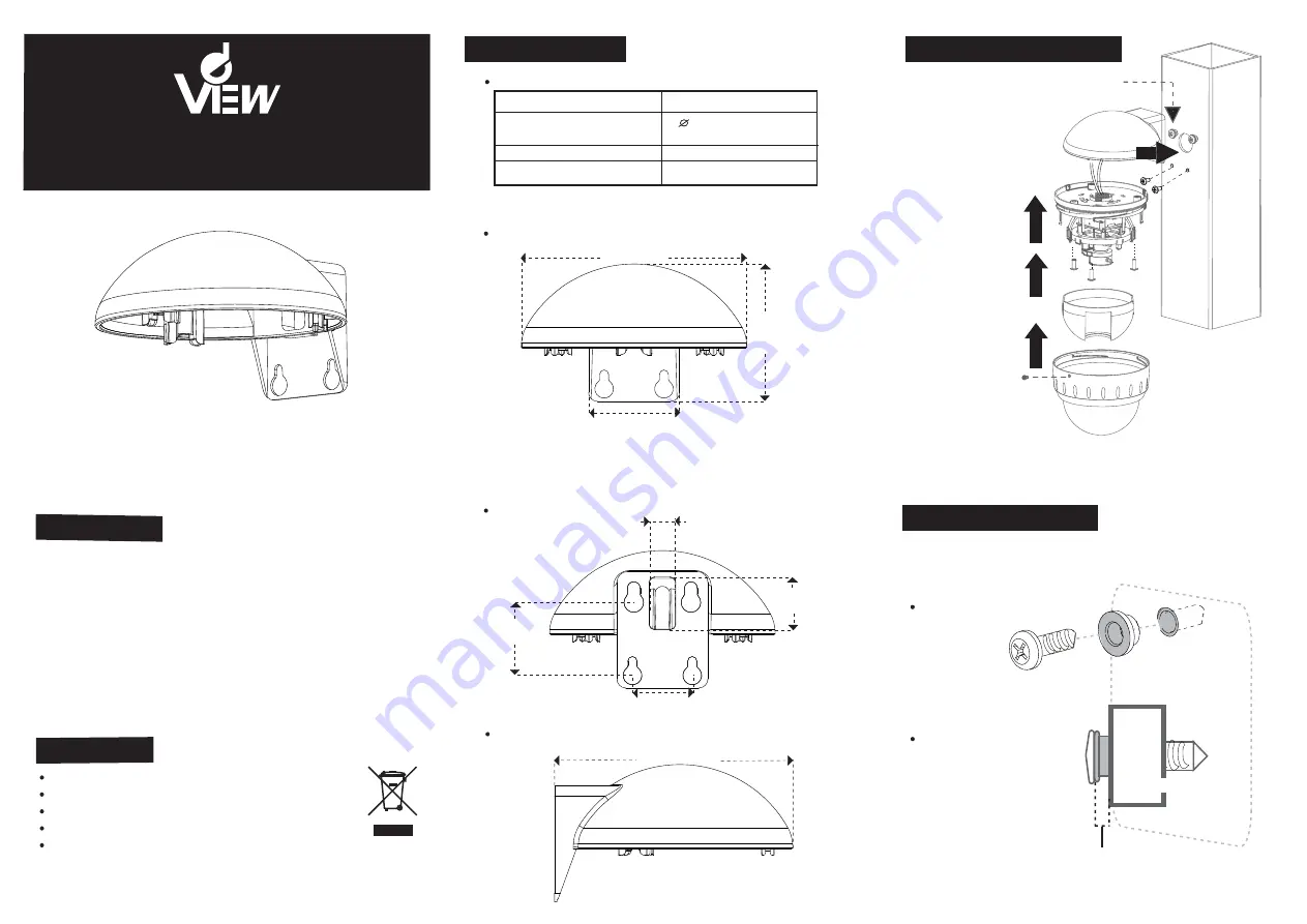 DeView MD4-PWM Installation Sheet Download Page 1