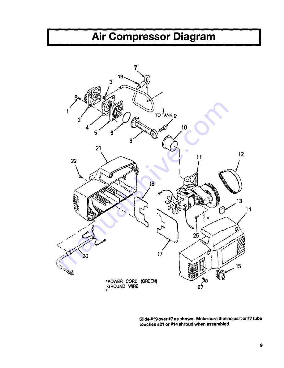 DeVilbiss ?102D-1 Owner'S Manual Download Page 9