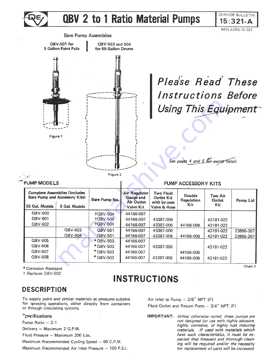 DeVilbiss AGB-541 Instructions Manual Download Page 10