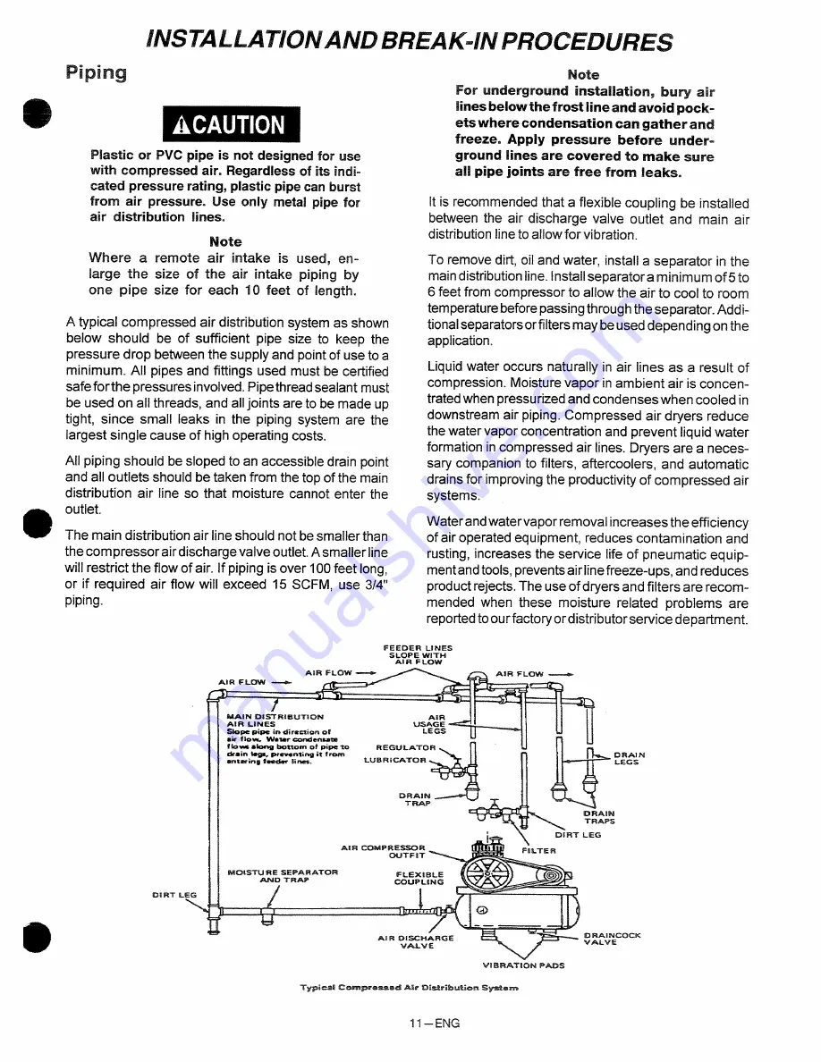 DeVilbiss L560V1 Owner'S Manual Download Page 11