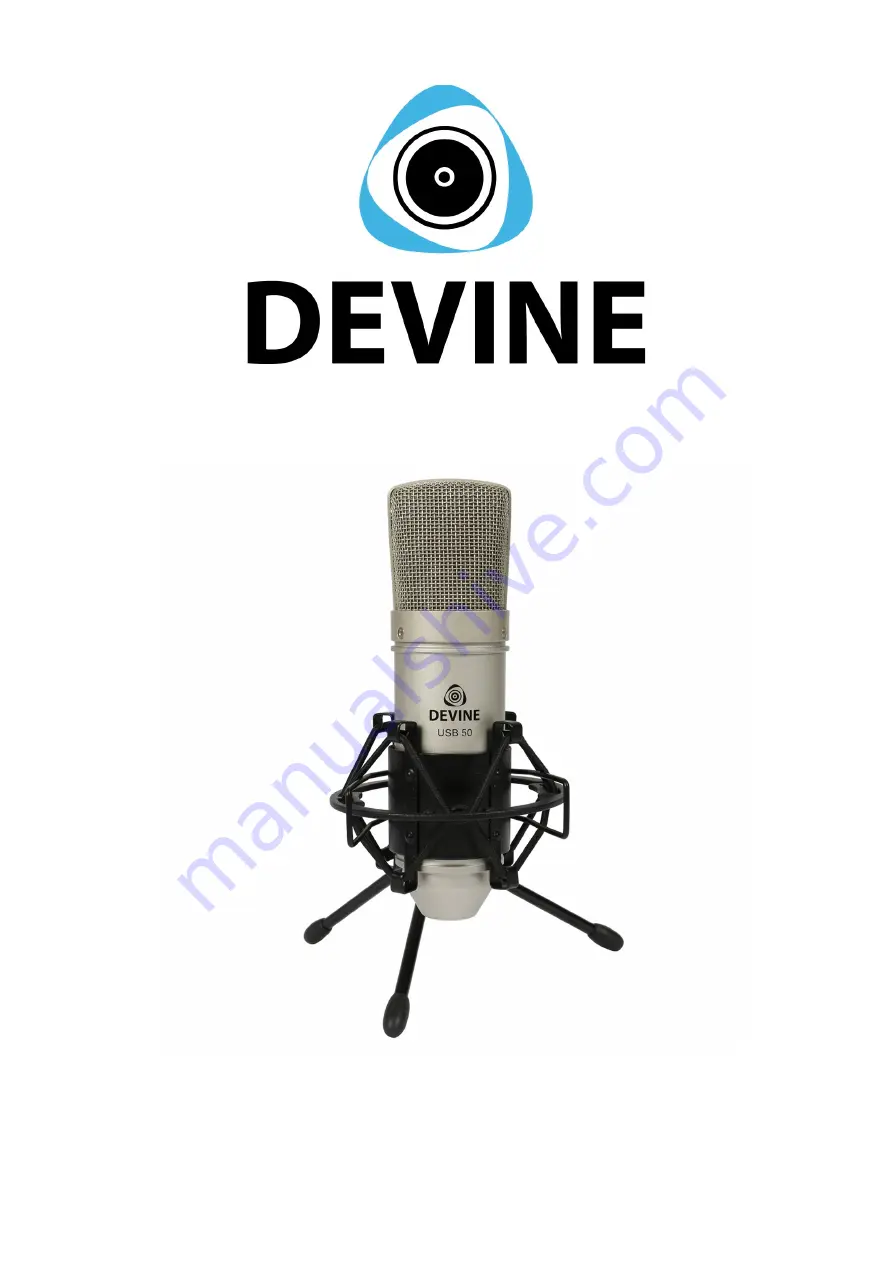 Devine USB 50 Скачать руководство пользователя страница 1