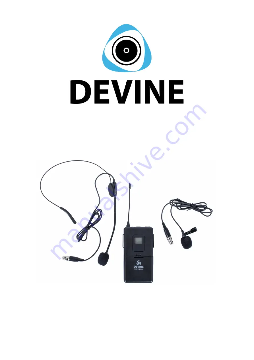 Devine WMD-168MKII-B User Manual Download Page 1