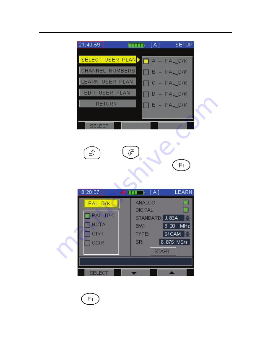 Deviser DS2400T Operation Manual Download Page 22