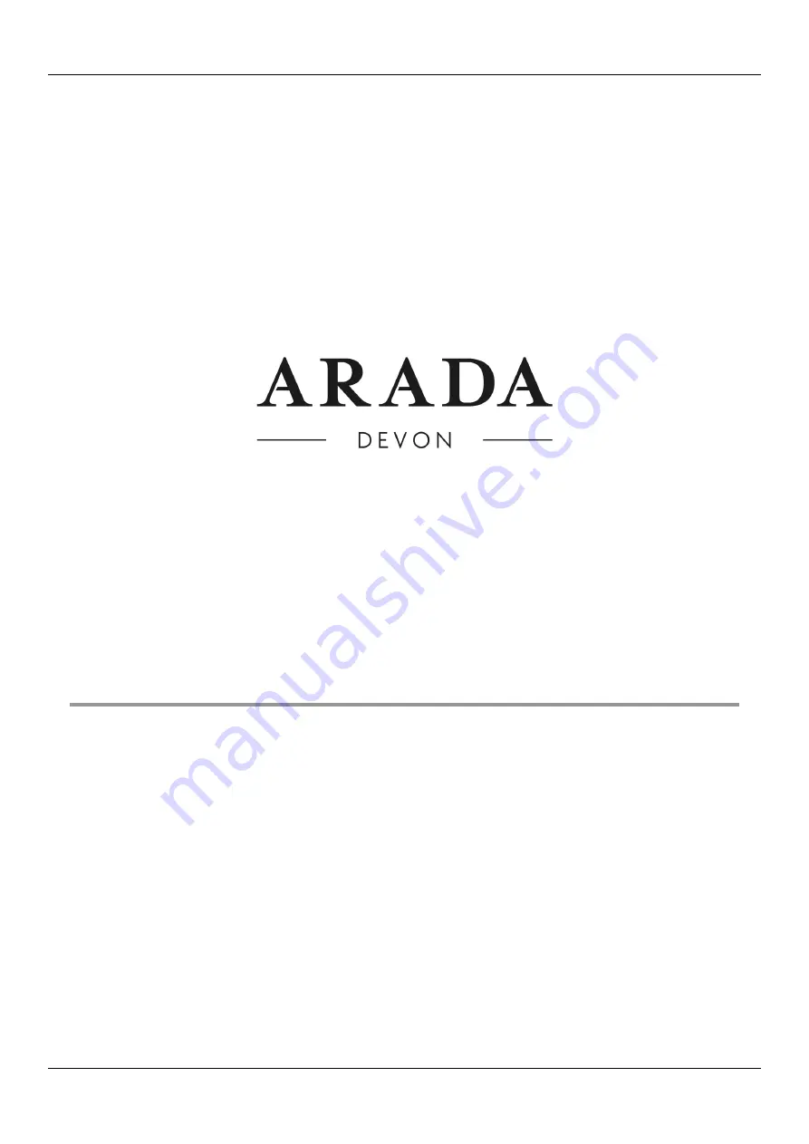 Devon ARADA Farringdon Eco Series User Manual Download Page 32