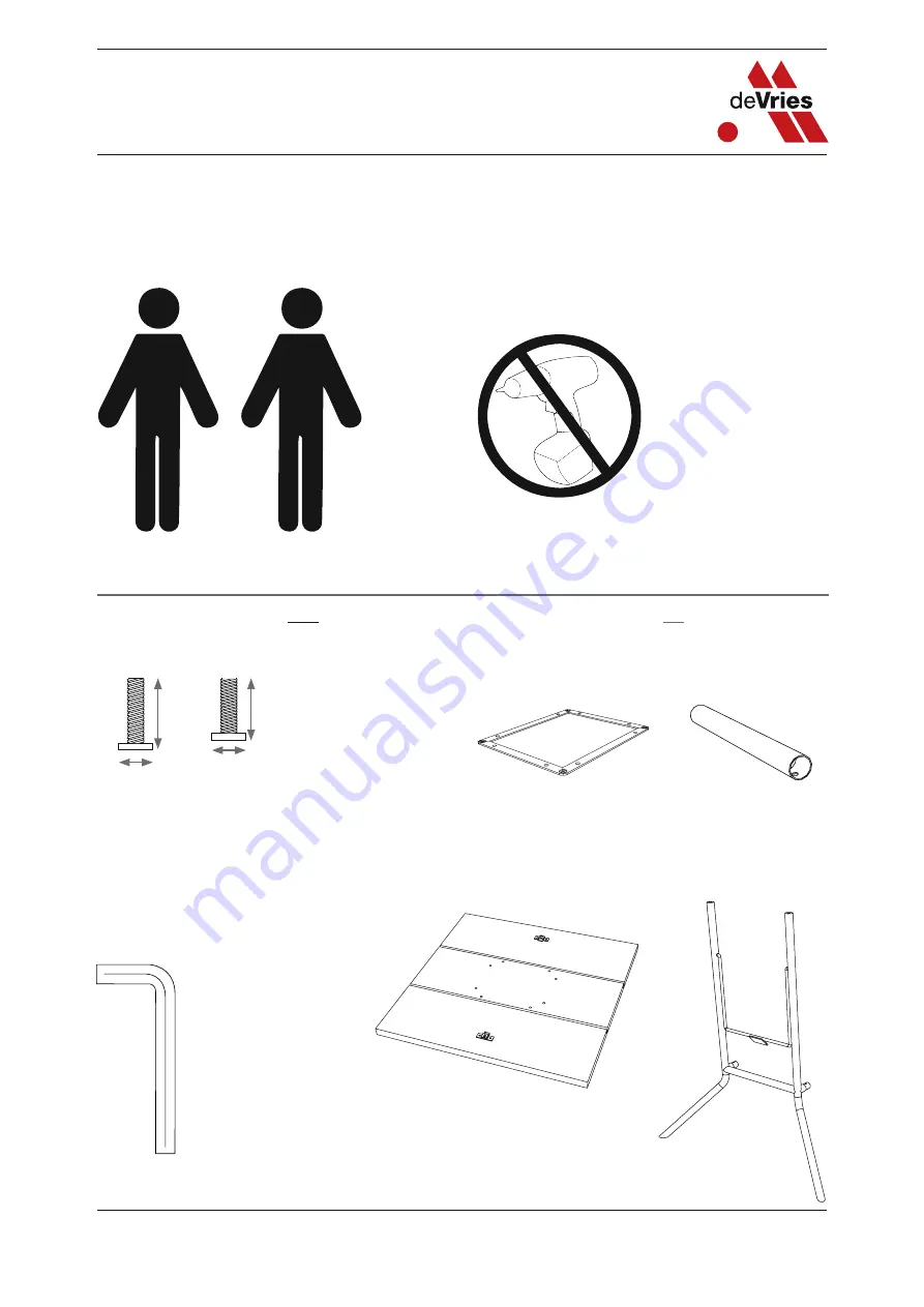 deVRIES Avoy Assembly Instructions Manual Download Page 6