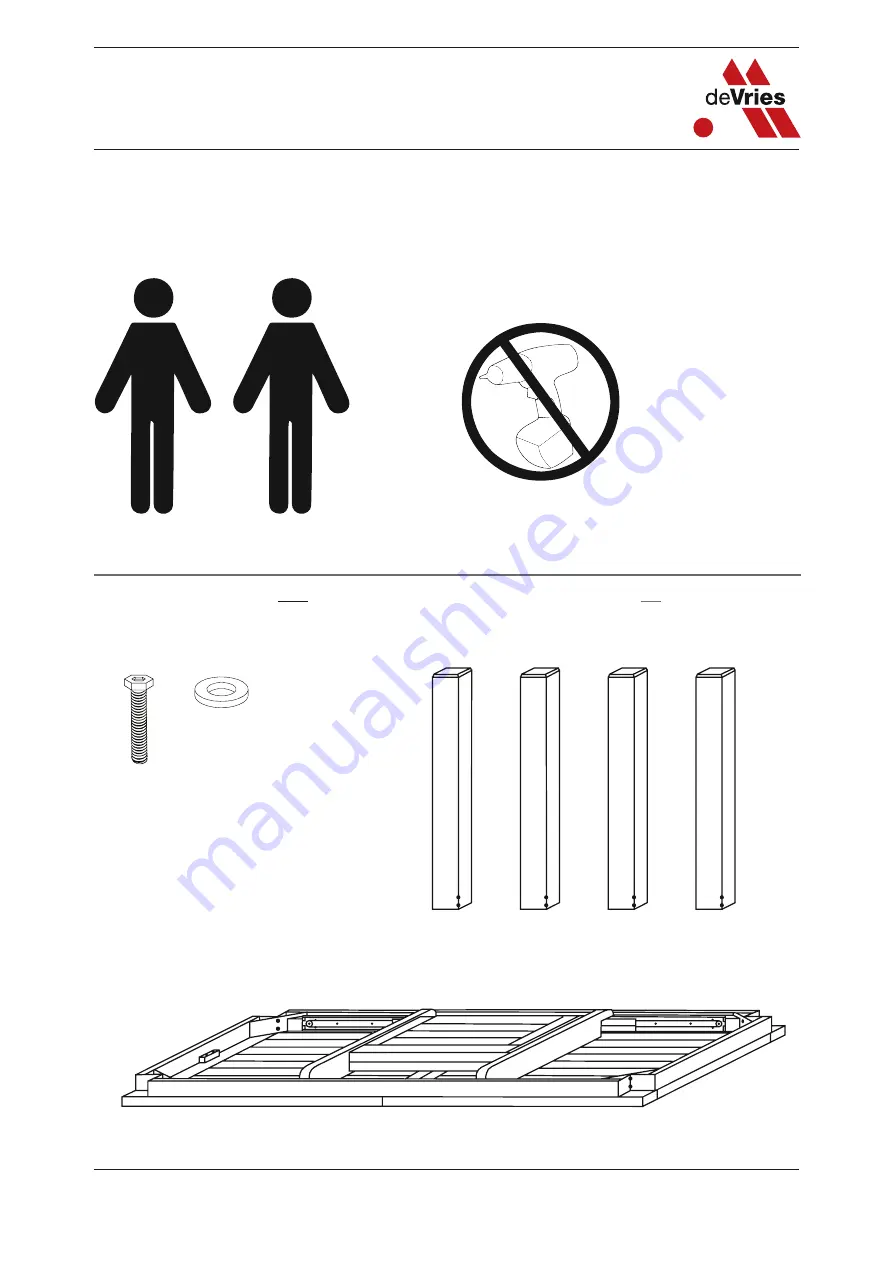 deVRIES Nottingham Assembly Instructions Manual Download Page 6