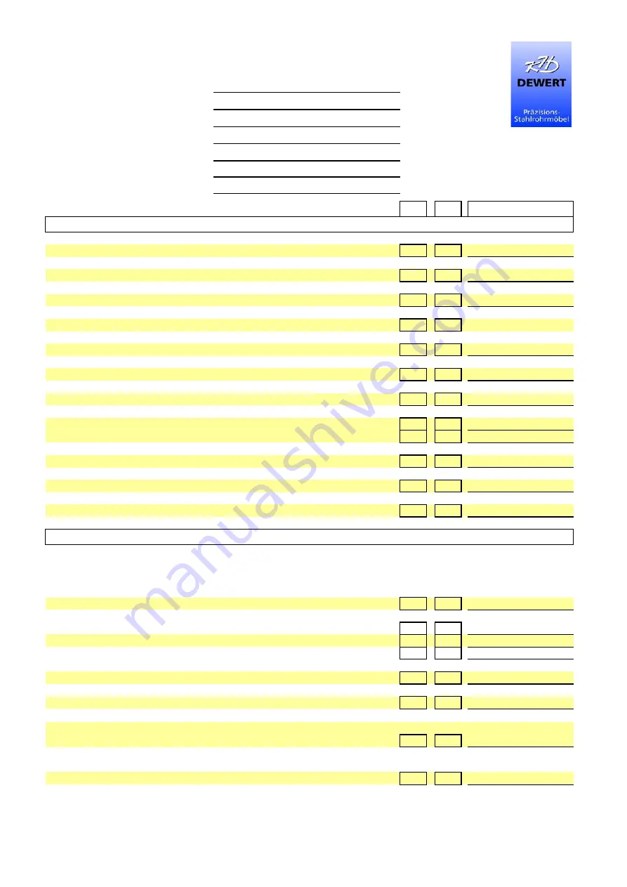 Dewert 1000/H User Manual Download Page 15