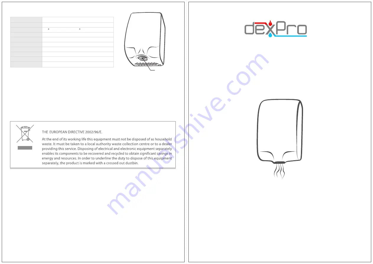 dexPro FB13SS Скачать руководство пользователя страница 1