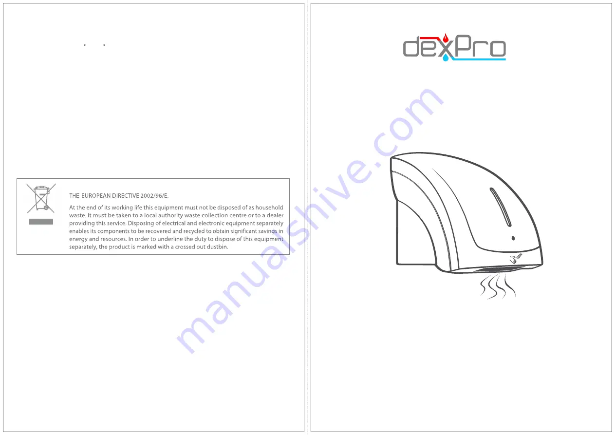 dexPro TH18W Product Instruction Manual Download Page 1