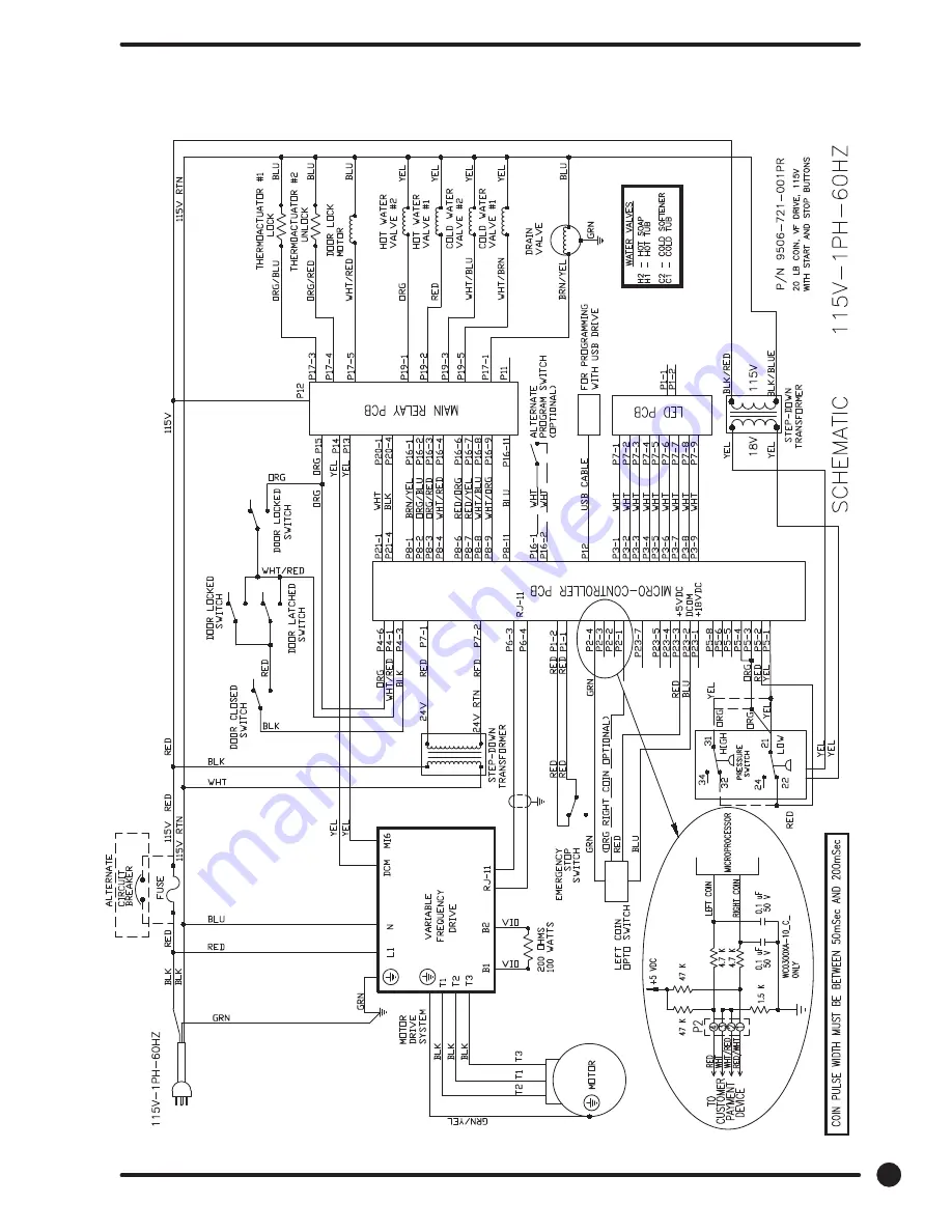 Dexter Laundry T-1200 WC1200XA-12 Скачать руководство пользователя страница 3