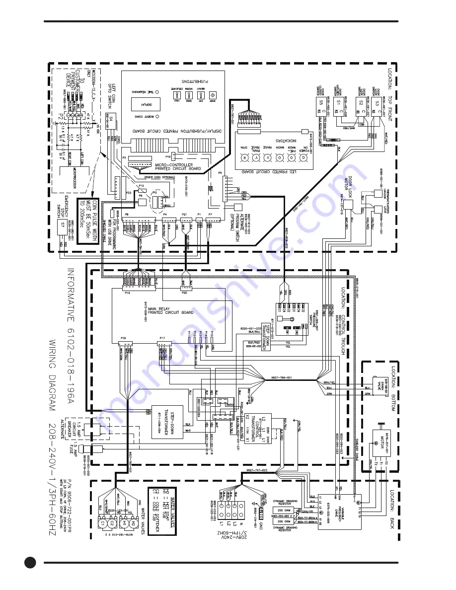 Dexter Laundry T-1200 WC1200XA-12 Schematics Download Page 4