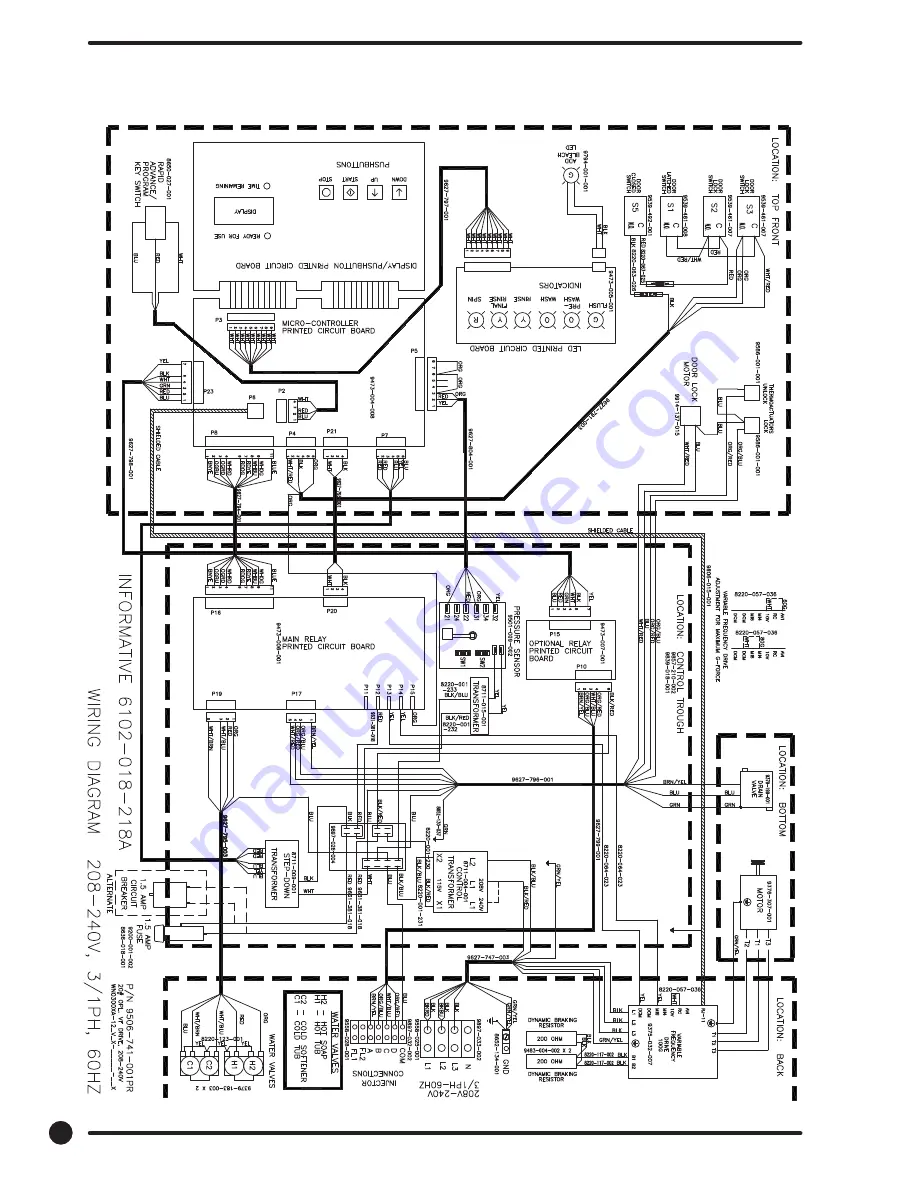 Dexter Laundry T-1200 WN1200XA-12 Schematics Download Page 4