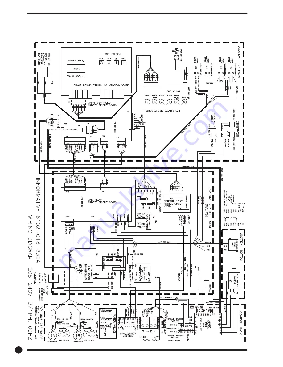 Dexter Laundry T-1200 WN1200XA-12 Schematics Download Page 24