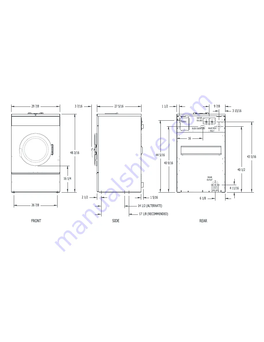 Dexter Laundry T-350 SWD Operator'S Manual Download Page 6